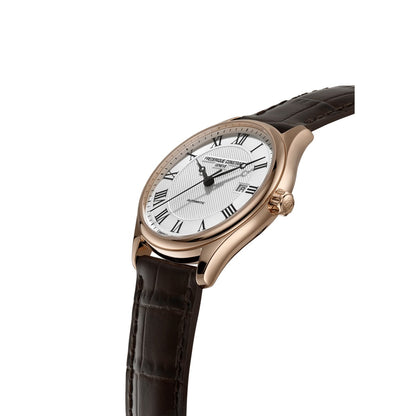Frederique Constant Stainless Steel Leather Strap 40mm Men's Watch