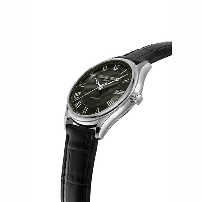 Frederique Constant Stainless Steel Leather Strap 40mm Watch