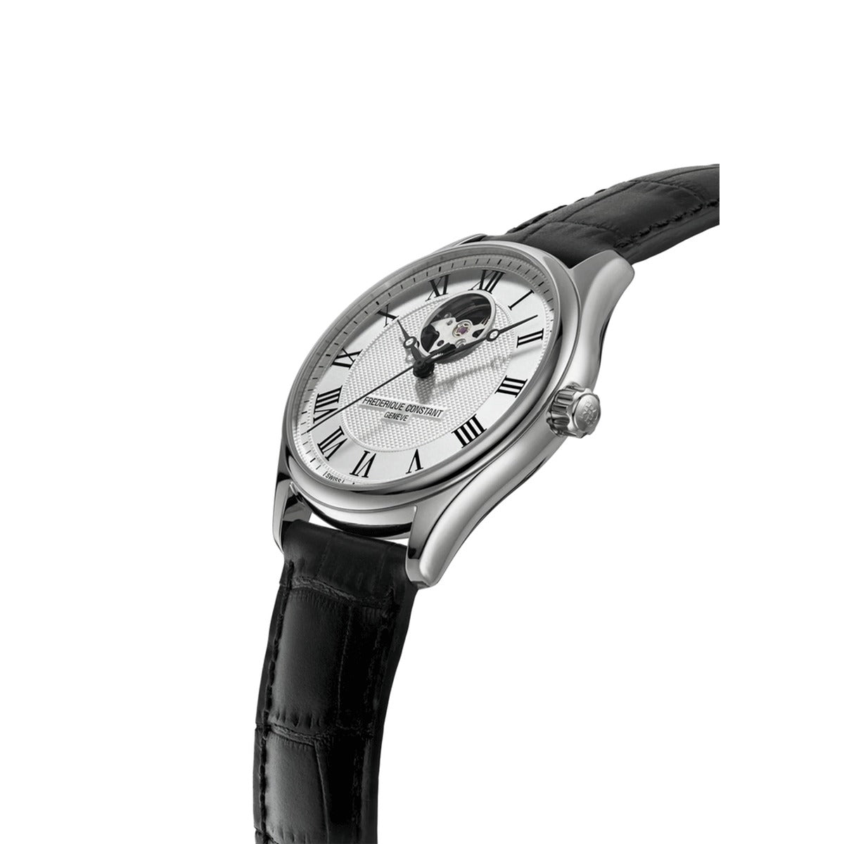 Frederique Constant Stainless Steel Leather Strap 40mm Watch