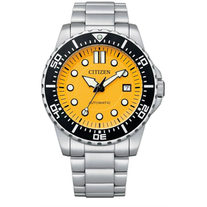 Citizen Mechanical Aqua Sport men's watch with yellow dial