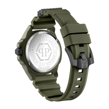 Philipp Plein The kull Ecoceramic men's watch with quartz movement