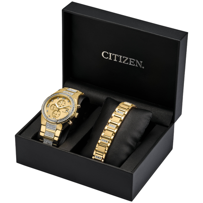 Citizen Corso Chronograph CA0752-66P men's watch with steel case