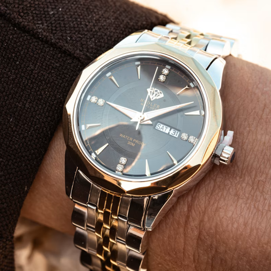 Hodler Genève Gold/Black Women's Watch