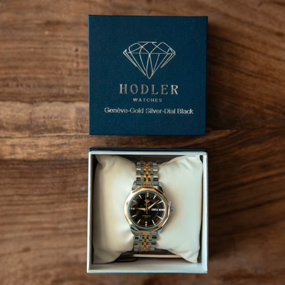 Hodler Genève Gold/Black Women's Watch