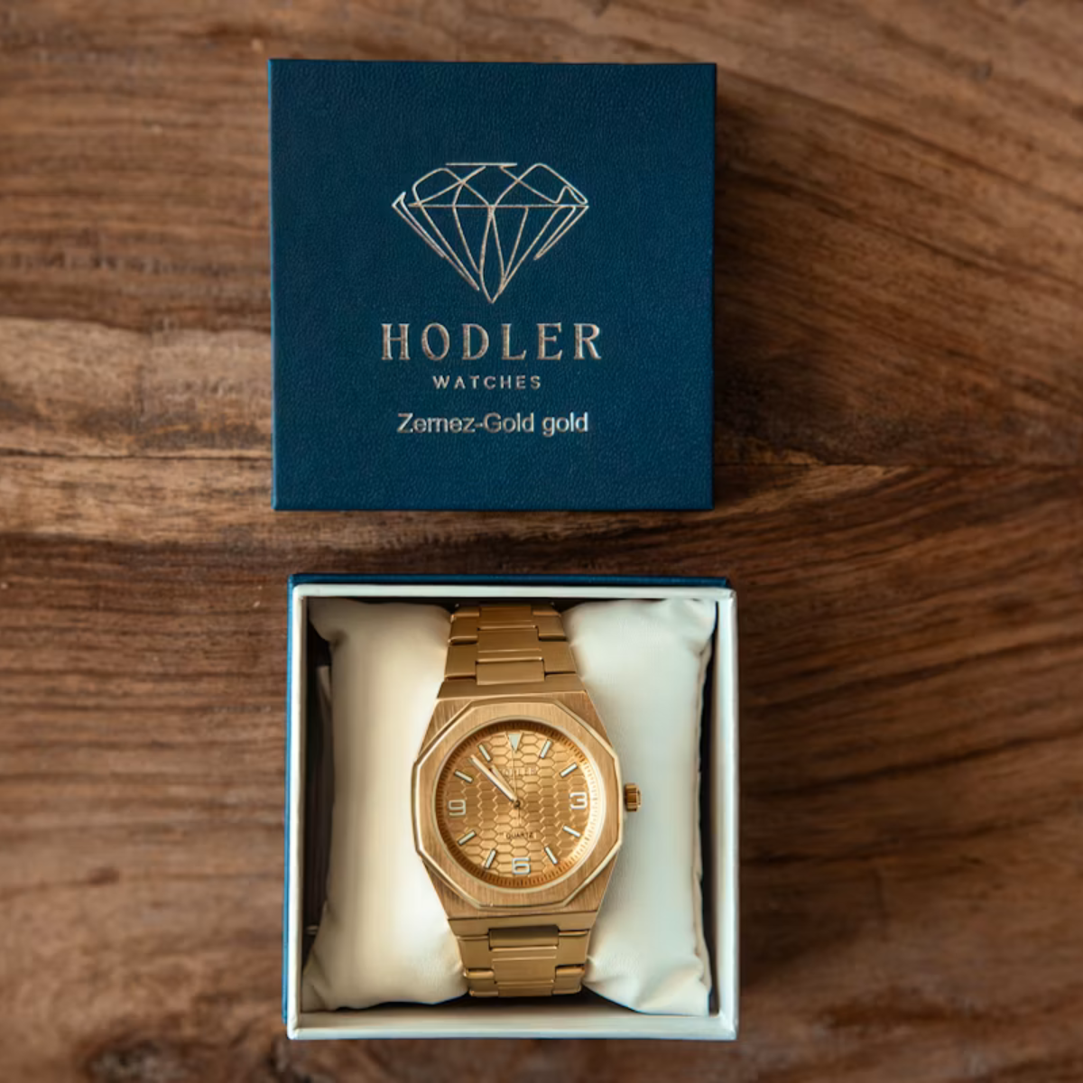 Hodler Zernez Gold Men's Watch