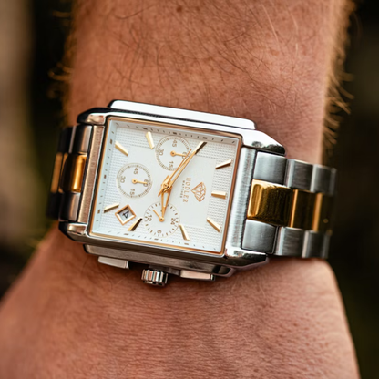 Hodler Veytaux Gold & Silver Men's Watch