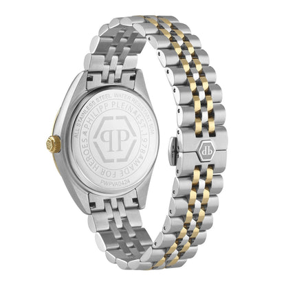Philipp Plein Stainless Steel Black Dial 42mm Men's Watch