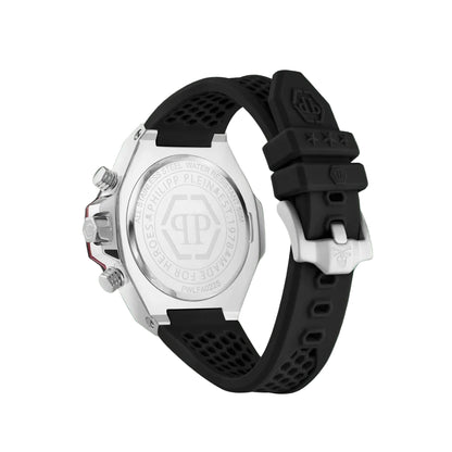 Philipp Plein Stainless Steel Black Dial 46mm Men's Watch