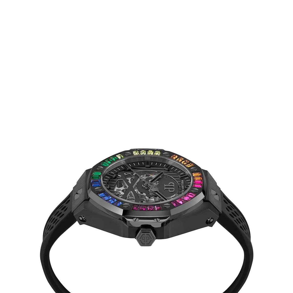 Philipp Plein Stainless Steel Black Dial 46mm Men's Watch