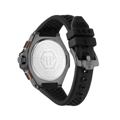 Philipp Plein Stainless Steel Black Dial 46mm Men's Watch