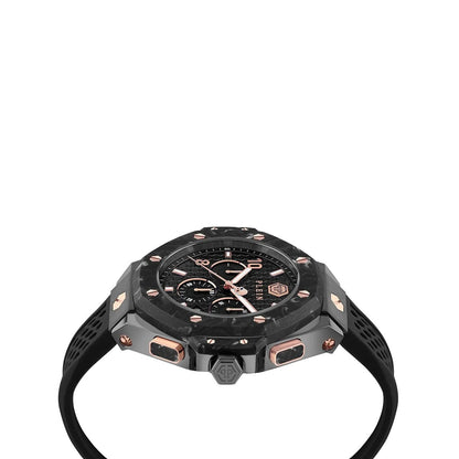 Philipp Plein Stainless Steel Black Dial 46mm Men's Watch