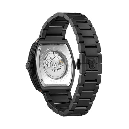 Philipp Plein Stainless Steel Black Dial Men's Watch