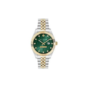 Philipp Plein Date Superlative Stainless Steel Green Dial 41mm Men's Watch