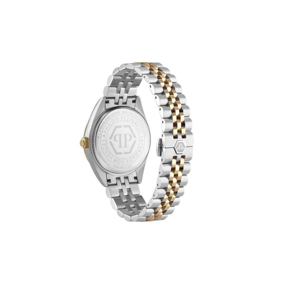 Philipp Plein Date Superlative Stainless Steel Green Dial 41mm Men's Watch