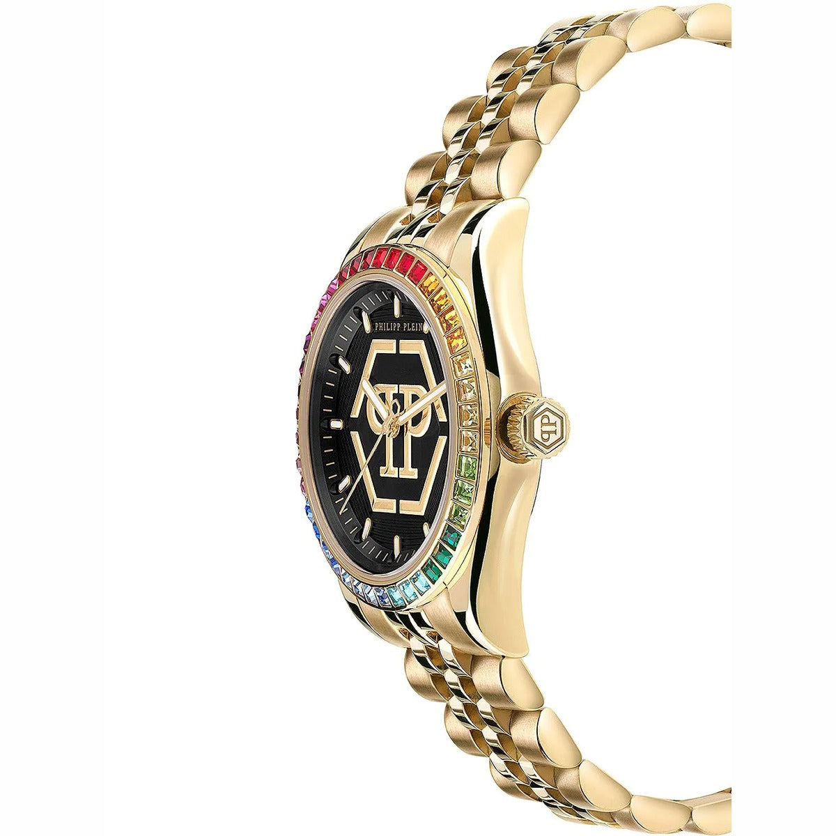 Philipp Plein Stainless Steel Black Dial 38mm Women's Watch