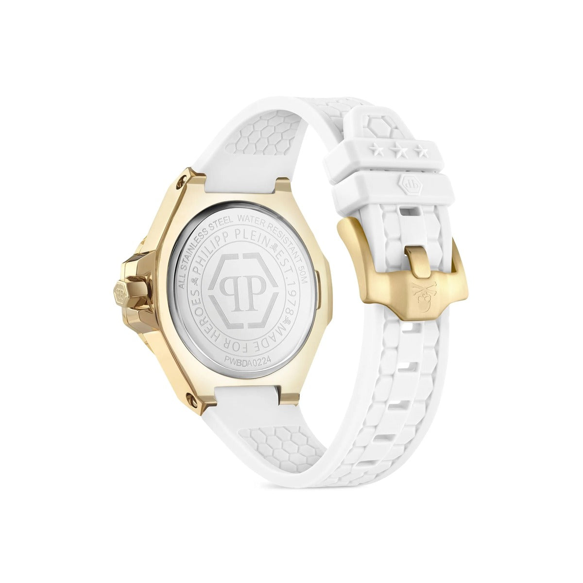 Philipp Plein Rubber Strap Women's Watch