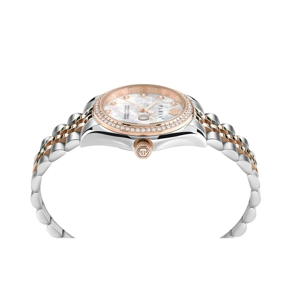Philipp Plein Stainless Steel White Dial 34mm Women's Watch