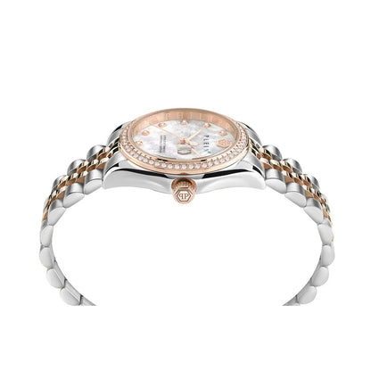 Philipp Plein Stainless Steel White Dial 34mm Women's Watch