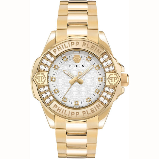 Philipp Plein Stainless Steel White Dial 38mm Women's Watch
