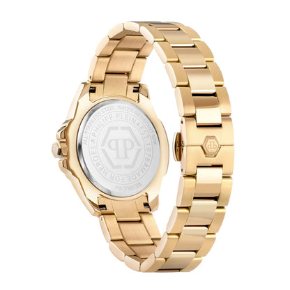 Philipp Plein Stainless Steel White Dial 38mm Women's Watch