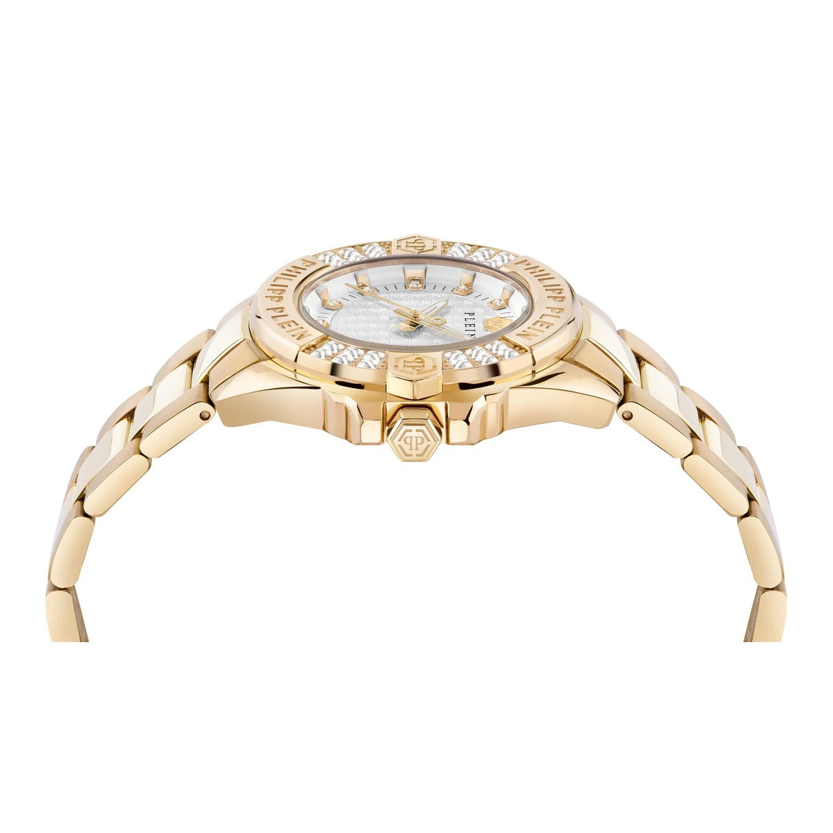Philipp Plein Stainless Steel White Dial 38mm Women's Watch