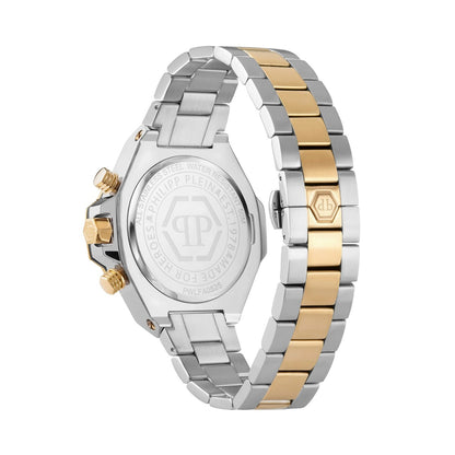 Philipp Plein Stainless Steel White Dial 46mm Men's Watch