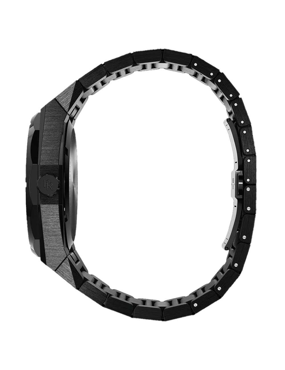 Paul Rich Moissanite Frosted Star Dust II Black Quartz PR-46704 43mm 5 ATM Blue Dial Men's Watch