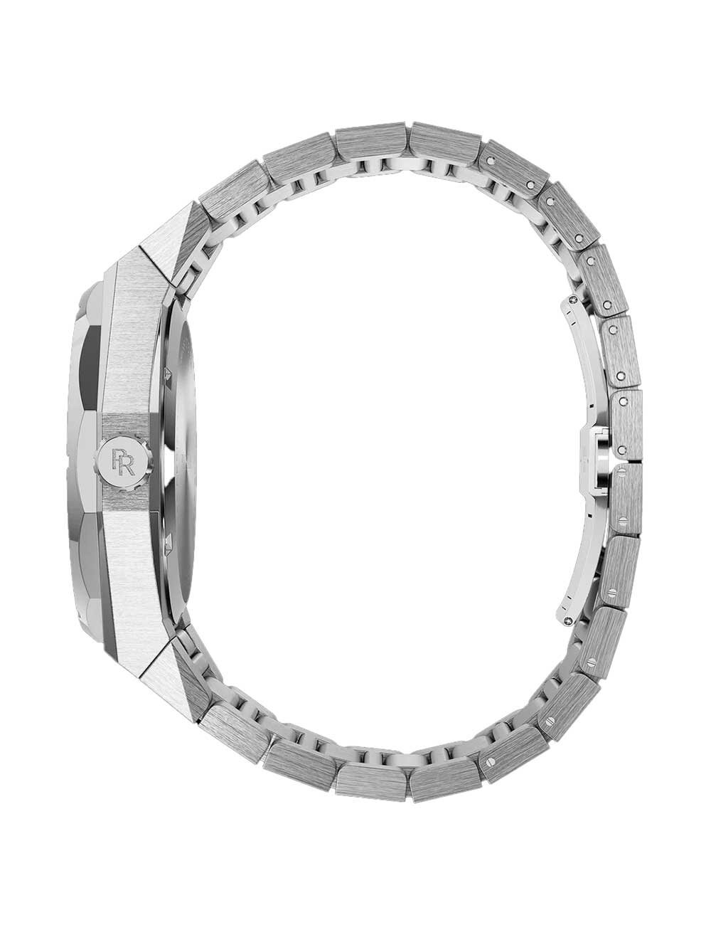 Paul Rich Moissanite Frosted Star Dust II Silver Quartz PR-46706 43mm 5 ATM Blue Dial Men's Watch