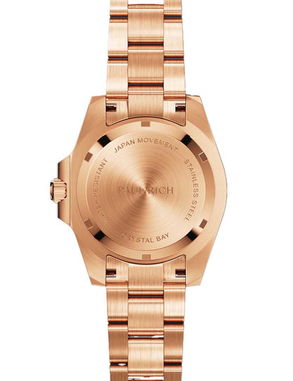 Paul Rich Crystal Bay Sunset Beach Quartz PR-46711 40mm 5 ATM Orange Dial Men's Watch