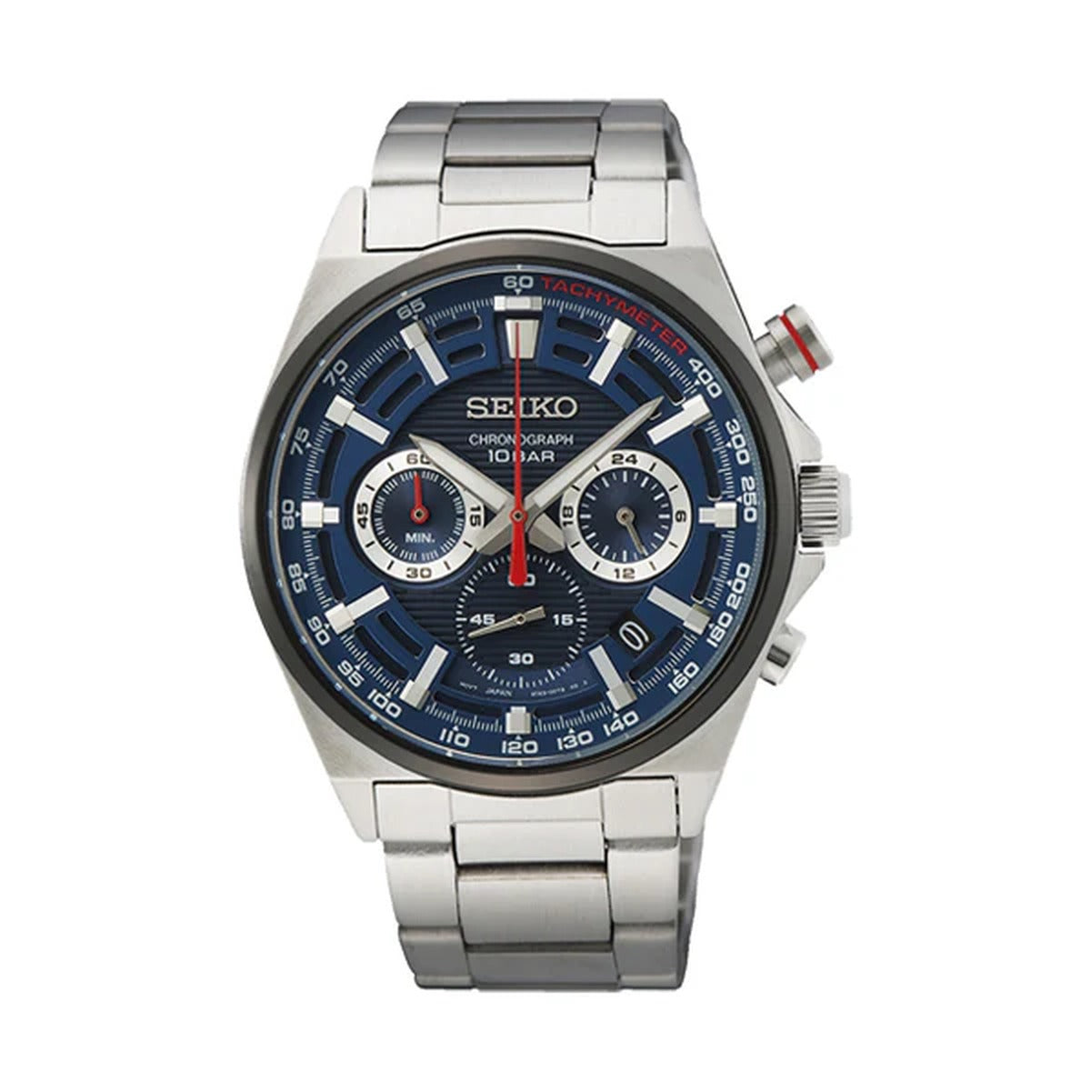 Seiko Stainless Steel 41mm Men's Watch