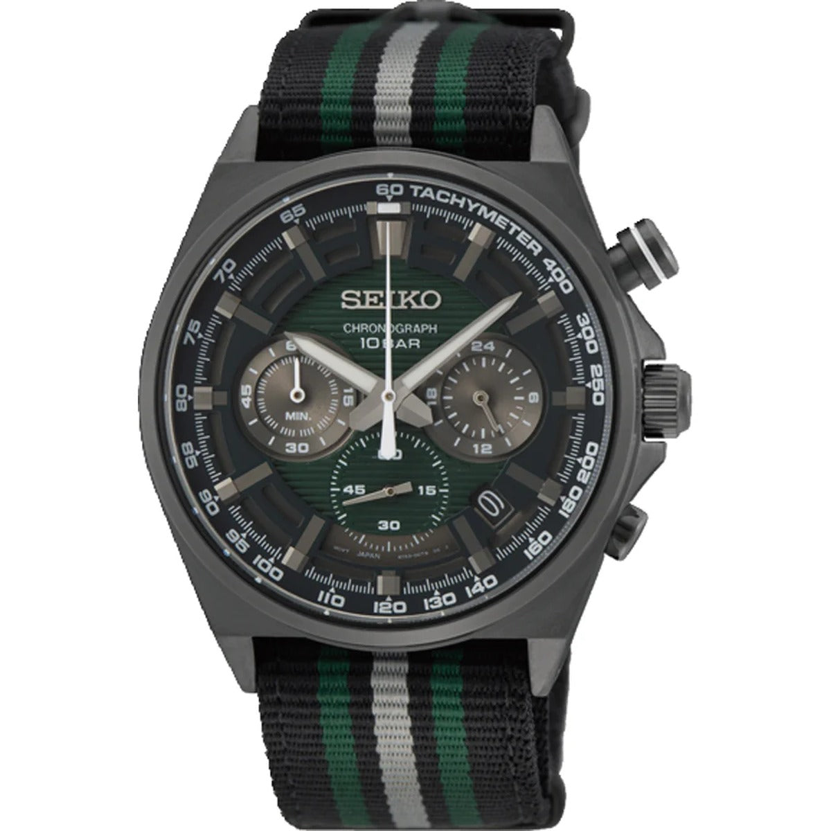 Seiko Stainless Steel 41mm Men's Watch