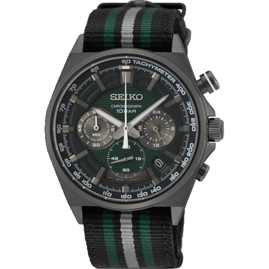 Seiko Stainless Steel 41mm Men's Watch