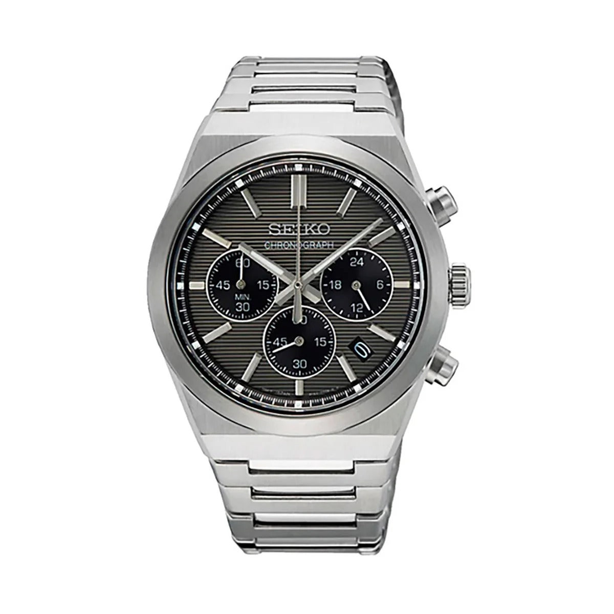 Seiko Stainless Steel 40mm Men's Watch