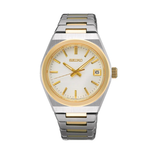 Seiko Stainless Steel 34mm Men's Watch