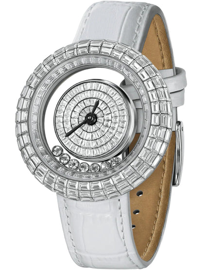 Tsar Bomba Nucleus Quartz TB8215L-01 44mm 3 ATM Silver Dial Women's Watch