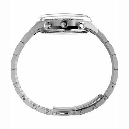 Timex Stainless Steel Silver Dial 40mm Men's Watch
