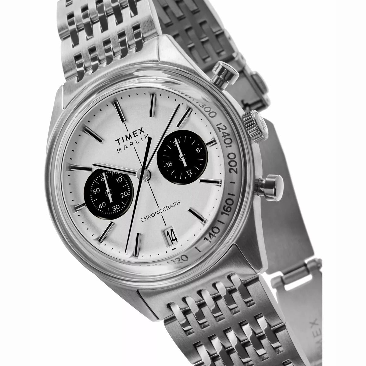 Timex Stainless Steel Silver Dial 40mm Men's Watch