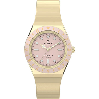 Timex Stainless Steel Pink Dial 30mm Women's Watch
