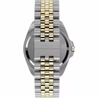 Timex Stainless Steel Black Dial 40mm Men's Watch