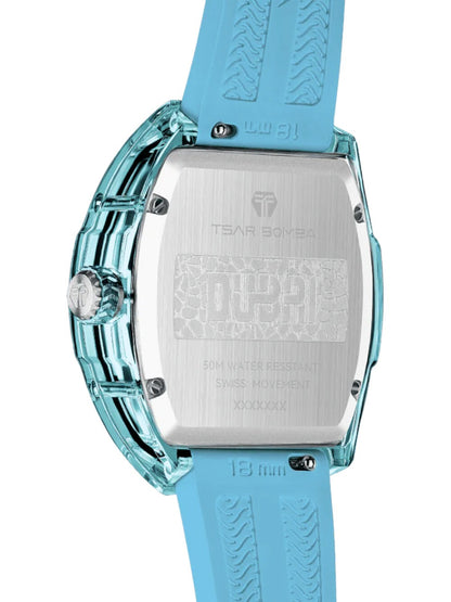 Tsar Bomba Nucleus Quartz TB8219L-01 35mm 3 ATM Blue Dial Women's Watch
