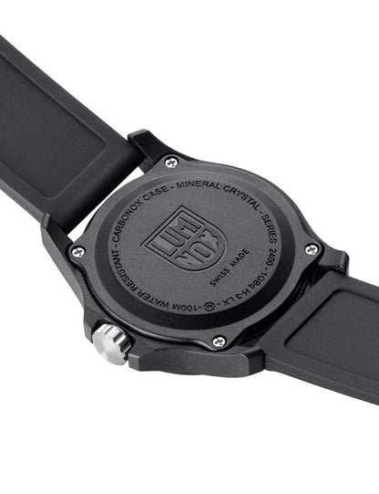 Luminox Patagonia Carbonox 43 mm Quartz X2.2402 43mm 10 ATM Black Dial Men's Watch