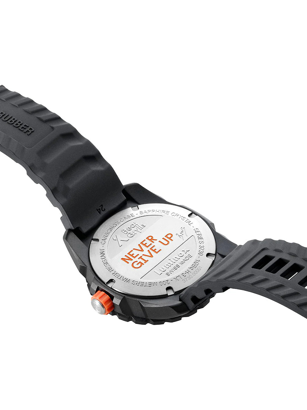 Luminox Bear Grylls Mountain Quartz XB.3739 43mm 20 ATM Orange, Black Dial Men's Watch