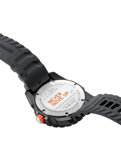 Luminox Bear Grylls Mountain Quartz XB.3739 43mm 20 ATM Orange, Black Dial Men's Watch