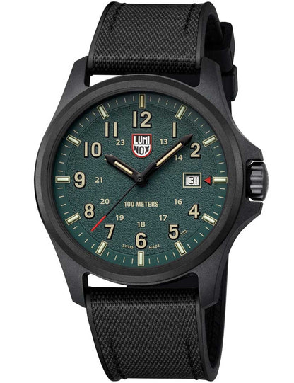 Luminox Atacama Field Quartz XL.1977 43mm 10 ATM Green Dial Men's Watch