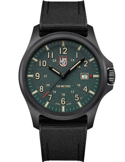 Luminox Atacama Field Quartz XL.1977 43mm 10 ATM Green Dial Men's Watch