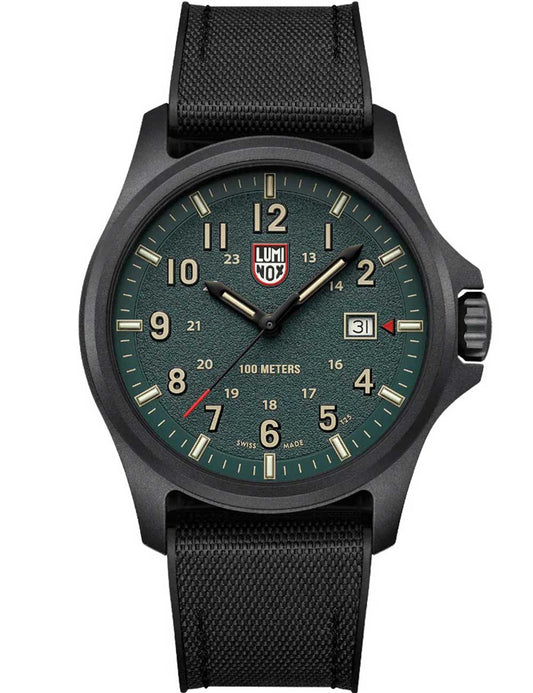 Luminox Atacama Field Quartz XL.1977 43mm 10 ATM Green Dial Men's Watch