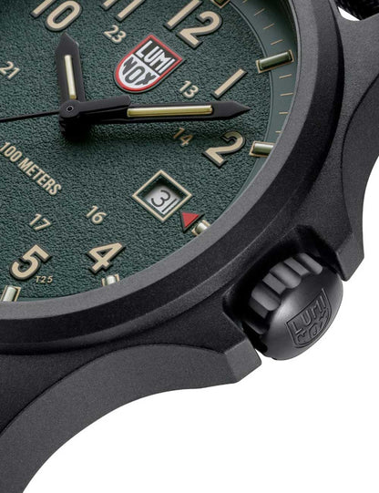 Luminox Atacama Field Quartz XL.1977 43mm 10 ATM Green Dial Men's Watch
