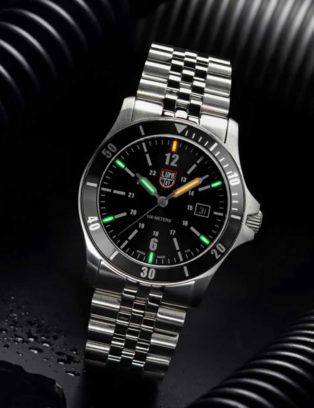 Luminox Sport Timer Quartz XS.0911 42mm 10 ATM Black Dial Men's Watch