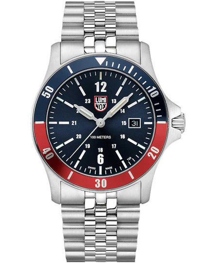 Luminox Sport Timer Quartz XS.0914 42mm 10 ATM Blue Dial Men's Watch