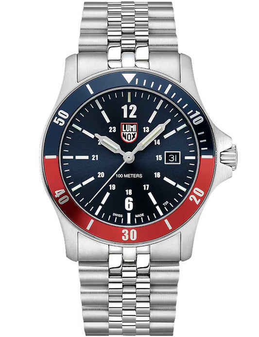 Luminox Sport Timer Quartz XS.0914 42mm 10 ATM Blue Dial Men's Watch